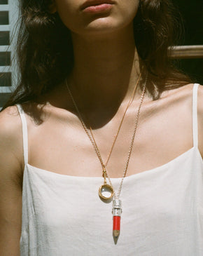 The Poet's Lens Necklace