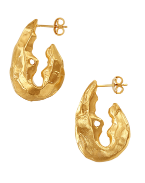 The Gilded Crustacean Hoops