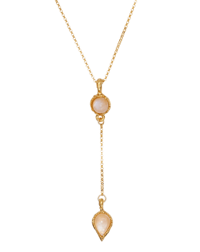 The Bewitching  Rocks Moonstone Necklace