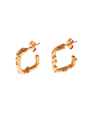 The Rocky Trail Hoop Earrings