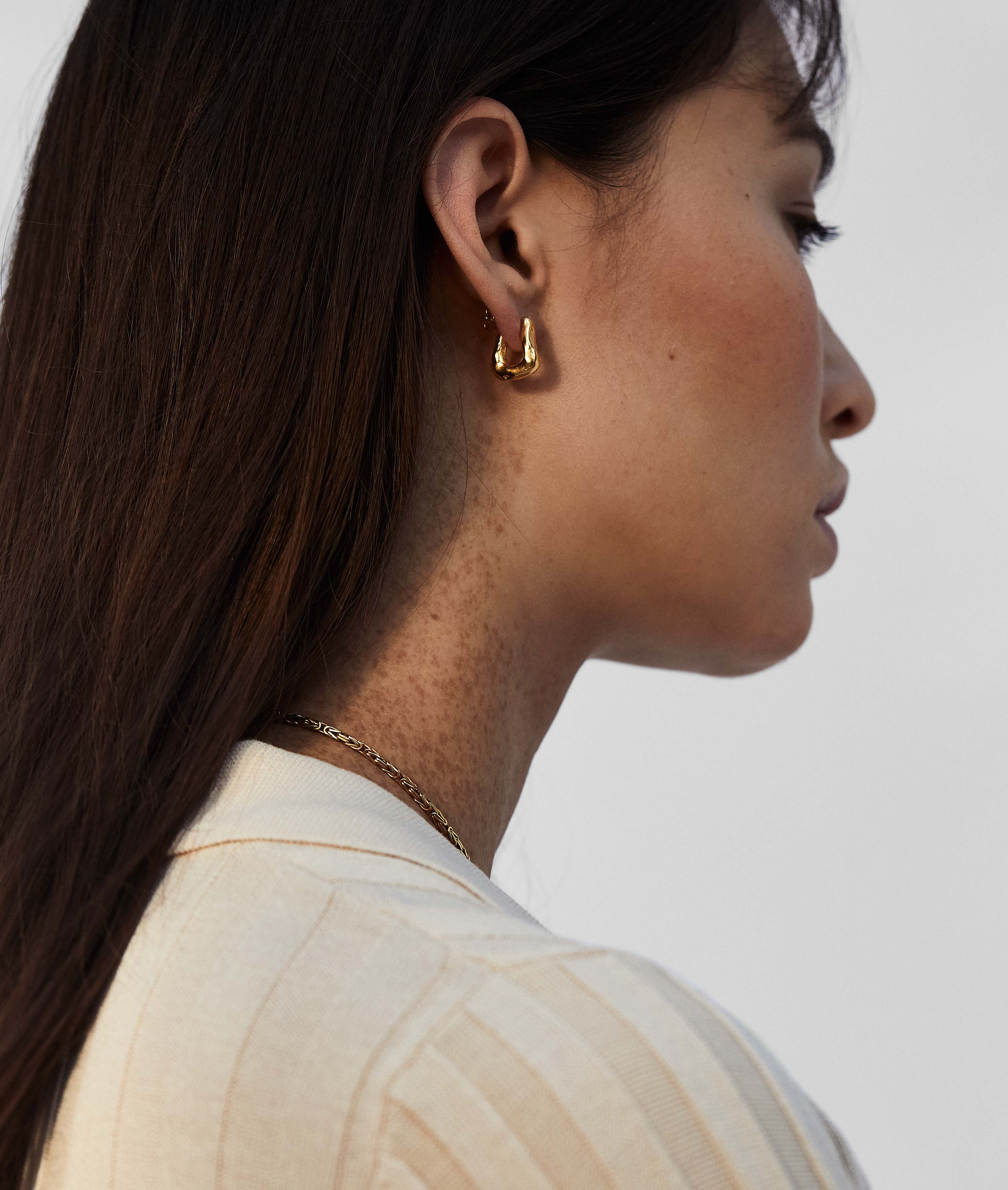 Earrings & Hoops in 24kt Gold Plating and Silver | Alighieri Jewellery