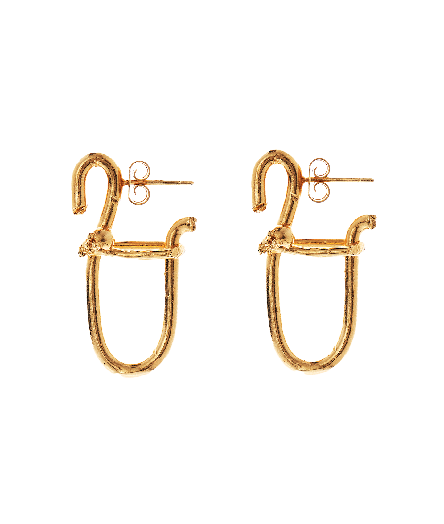 Alighieri The Traveller#39;s Path hoop earrings - Gold