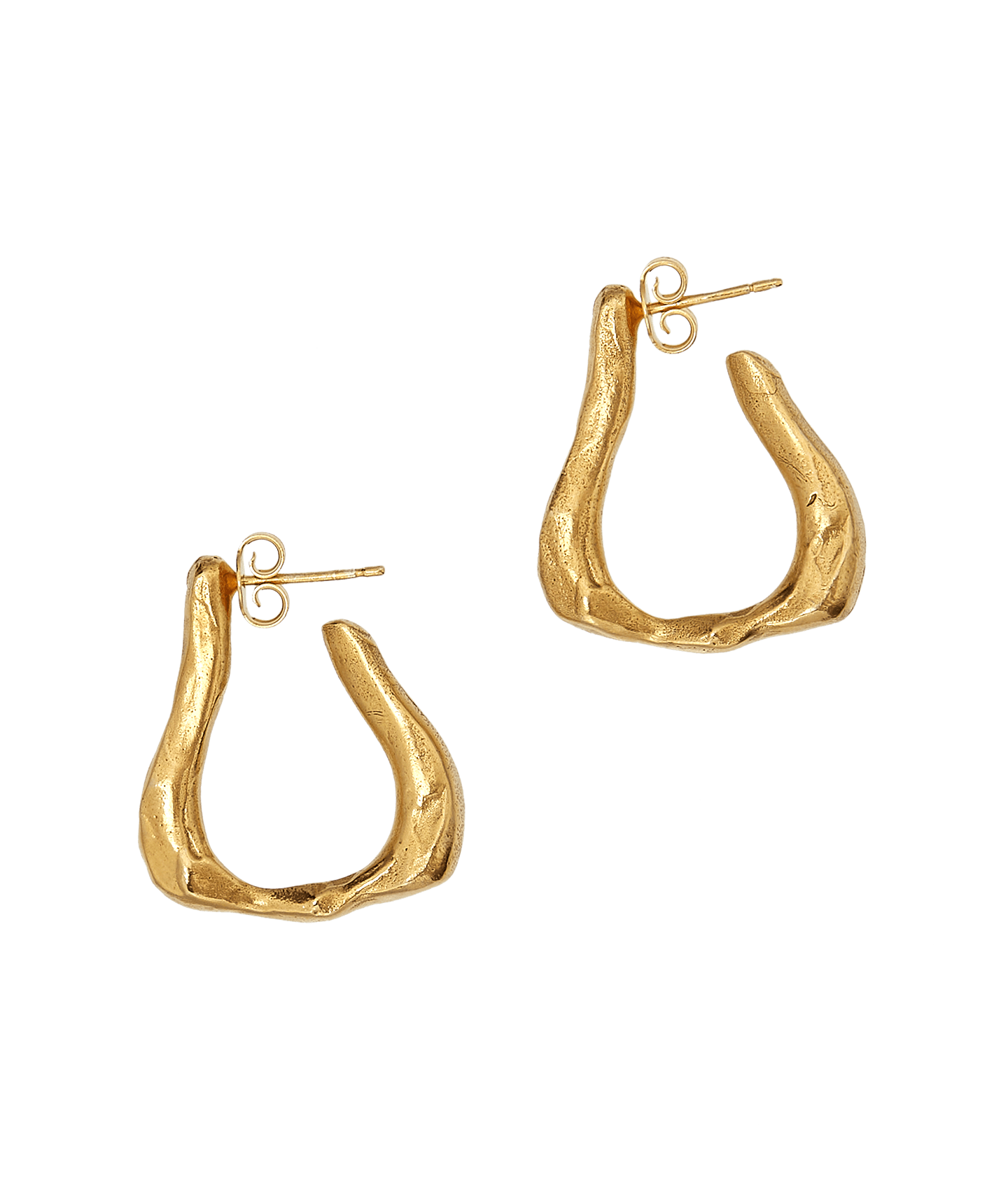 Gold Bold Hoop Earrings | Somewhere Someday