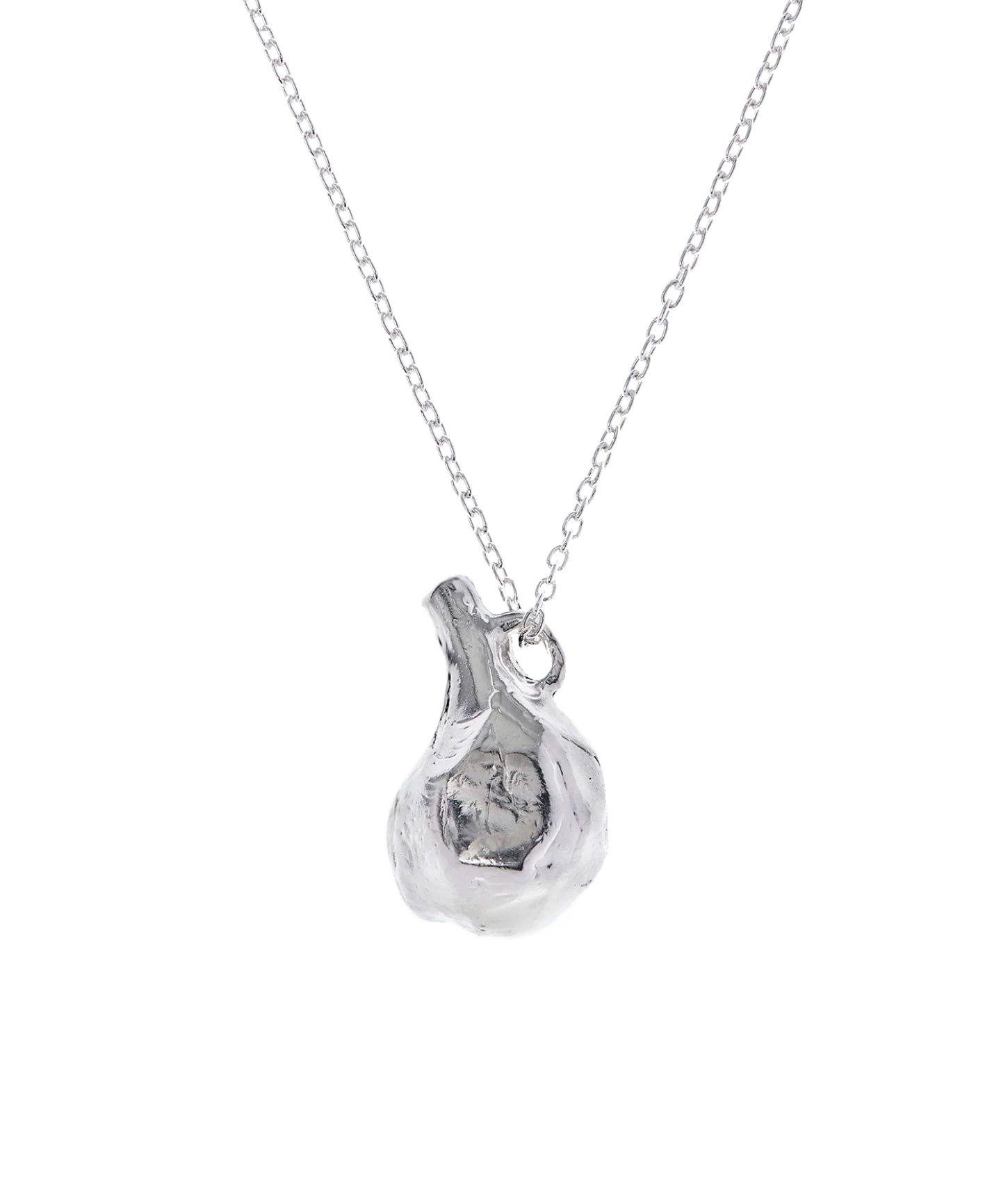 Sacred Lily Necklace - Sterling Silver, Indonesia